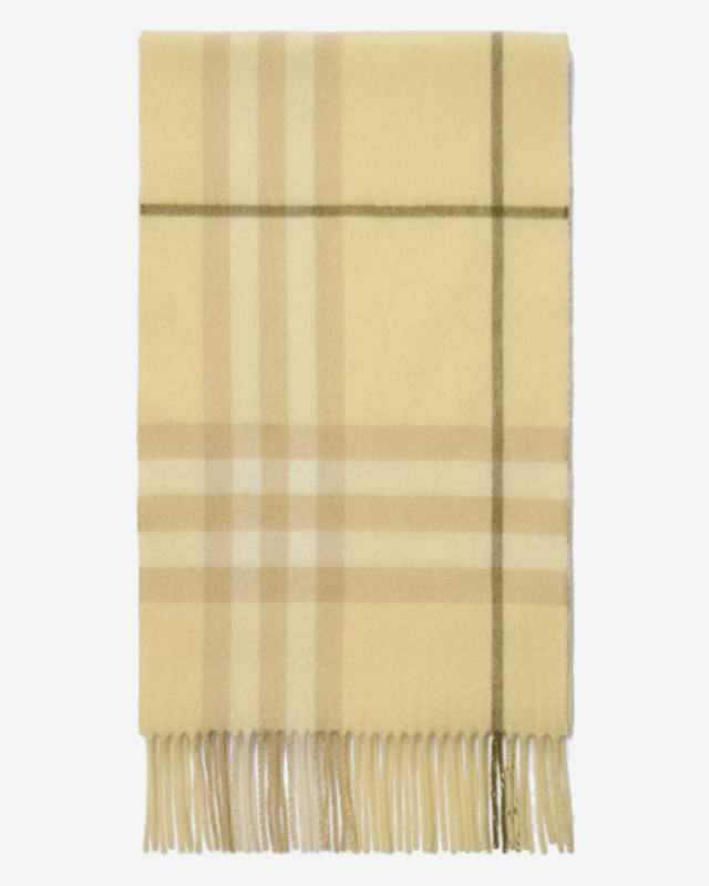 [Burberry] Scarf SS26 8112710BUFFYELLOW