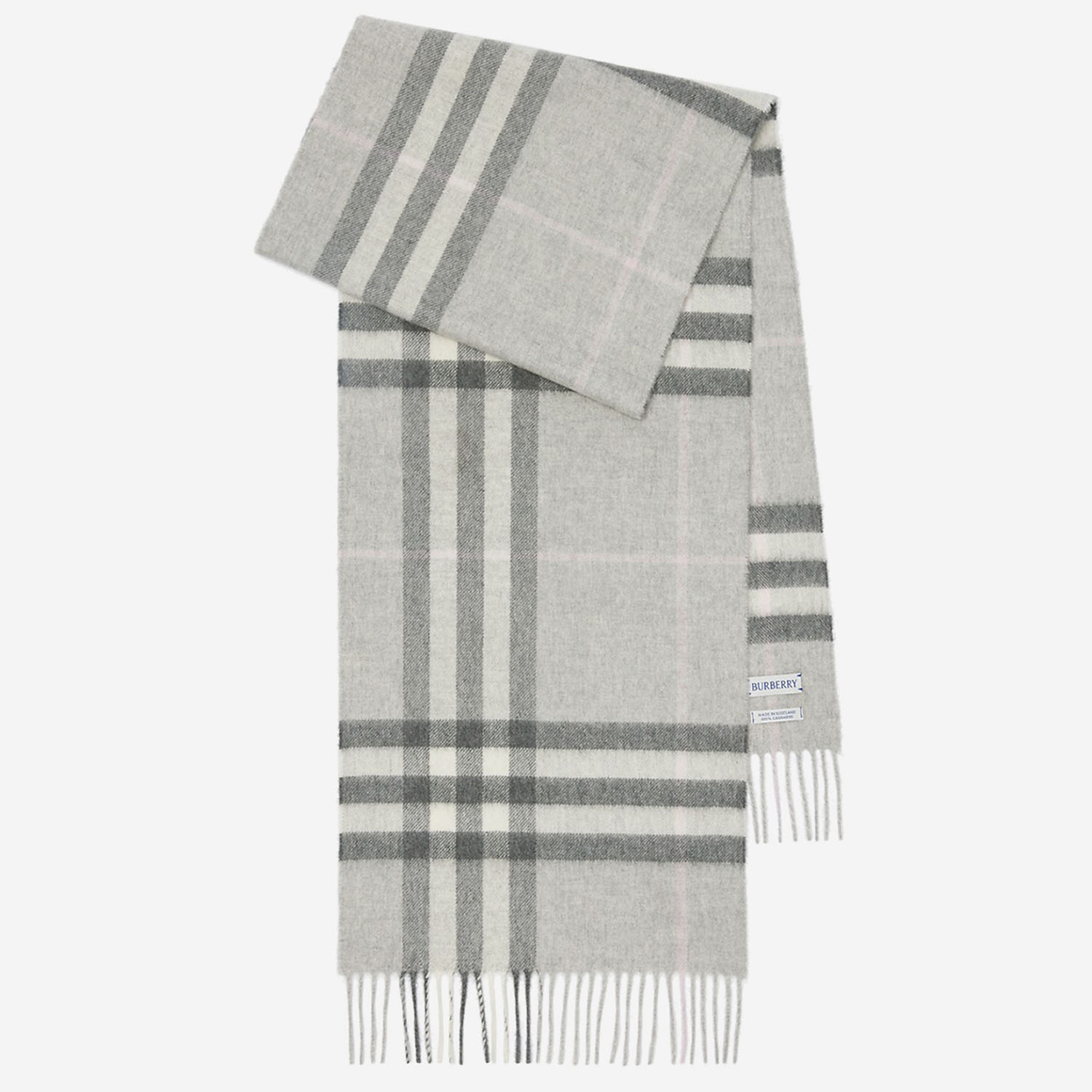 [Burberry] Scarf SS26 8112637MITTENGREY