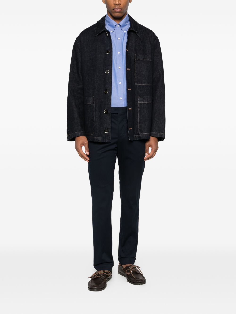 [BROOKS BROTHERS] Shirts Long Sleeve SS26 00199371BLUE