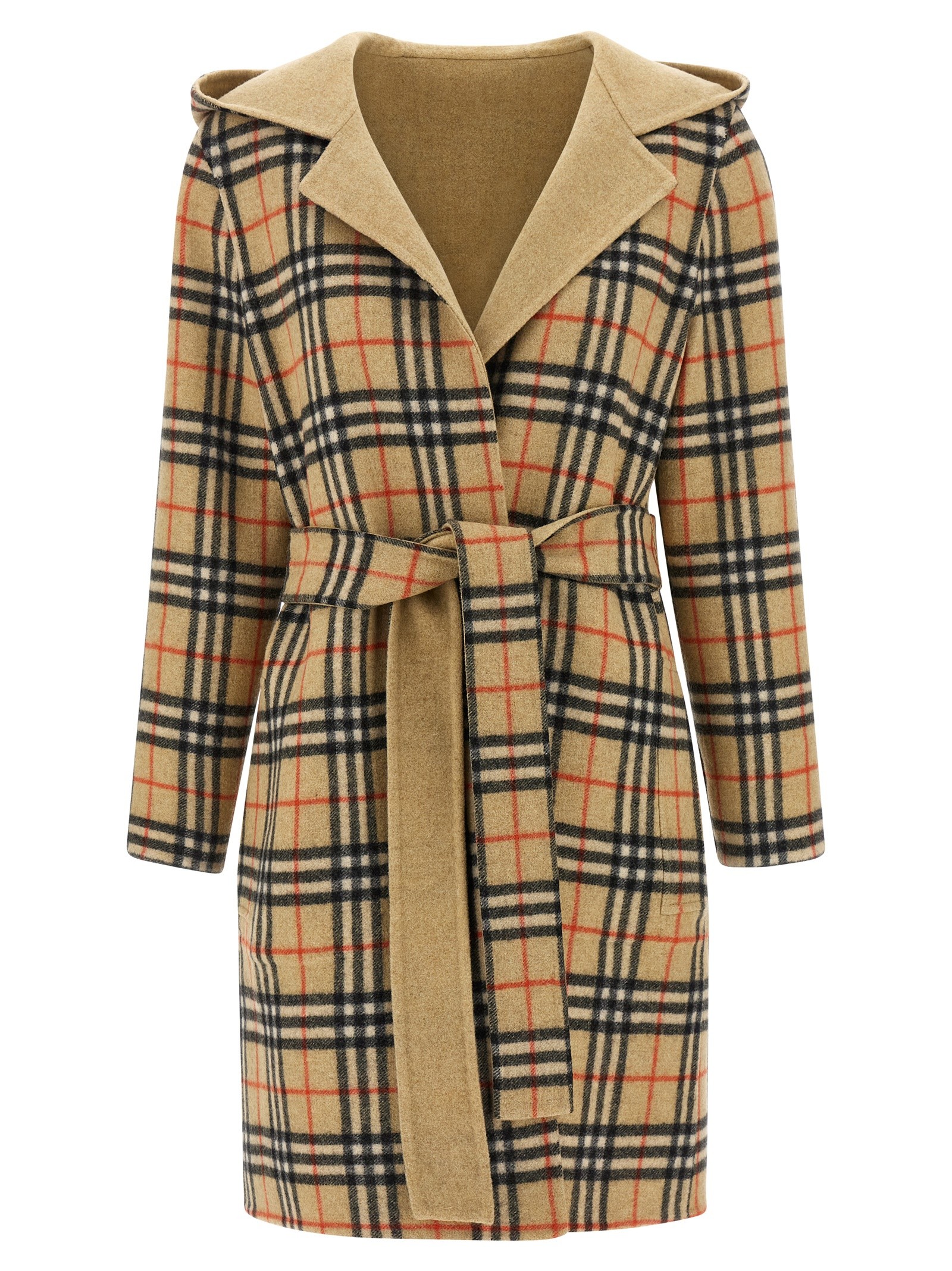 [Burberry] Coat FW25 8113069SANDIPCHECK