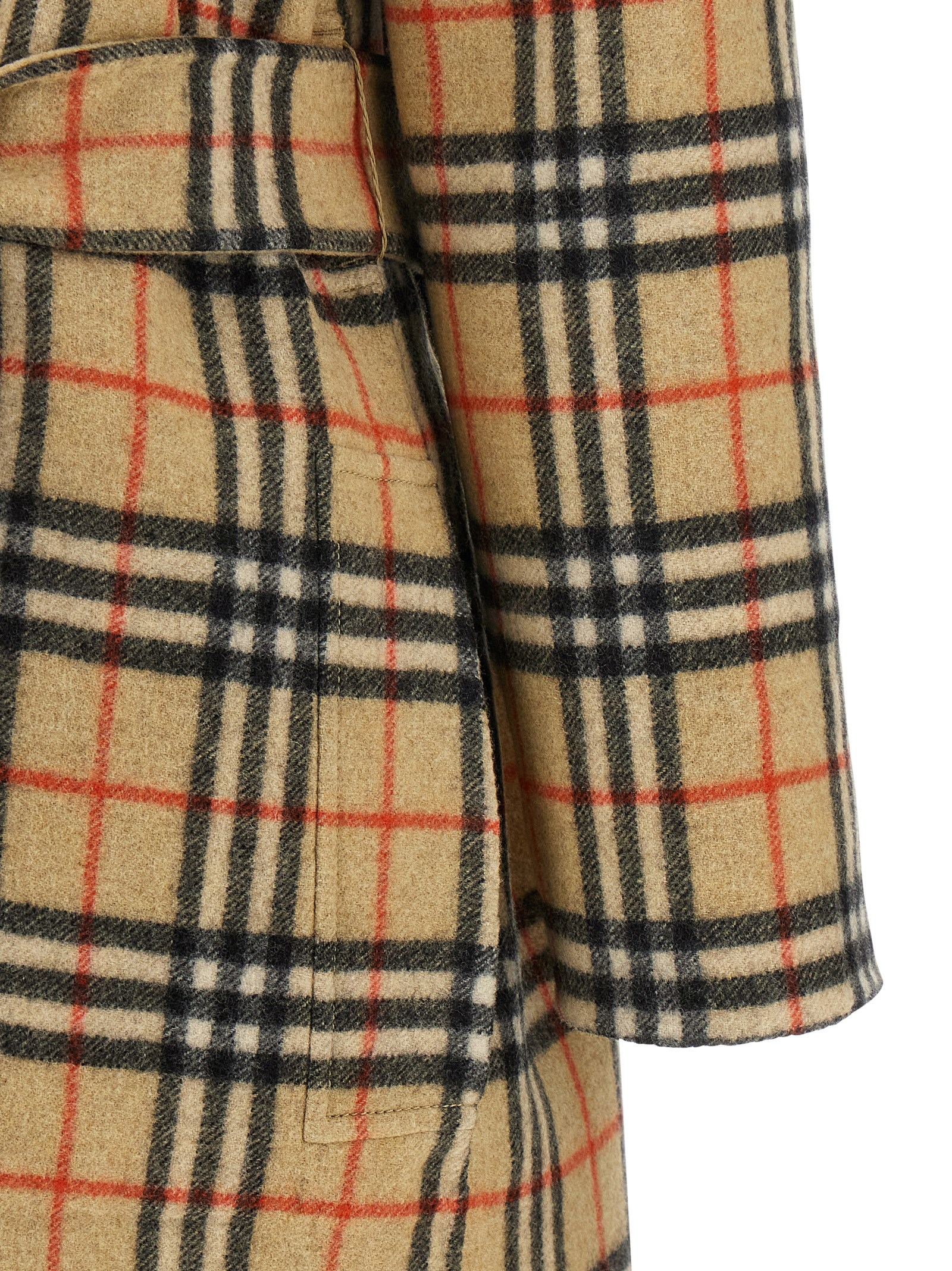 [Burberry] Coat FW25 8113069SANDIPCHECK