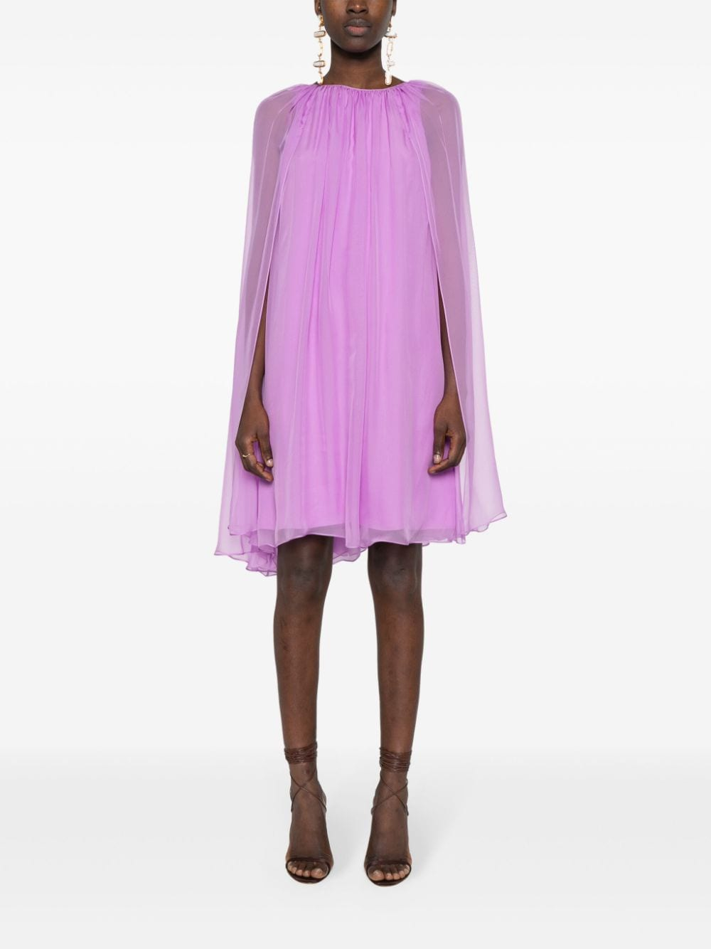 [MAX MARA PIANOFORTE] Long sleeve dress SS24 11221034600028