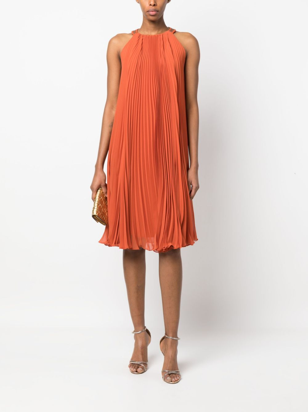 [MAX MARA PIANOFORTE] Sleeveless dress SS23 2312210437600GOLENA058