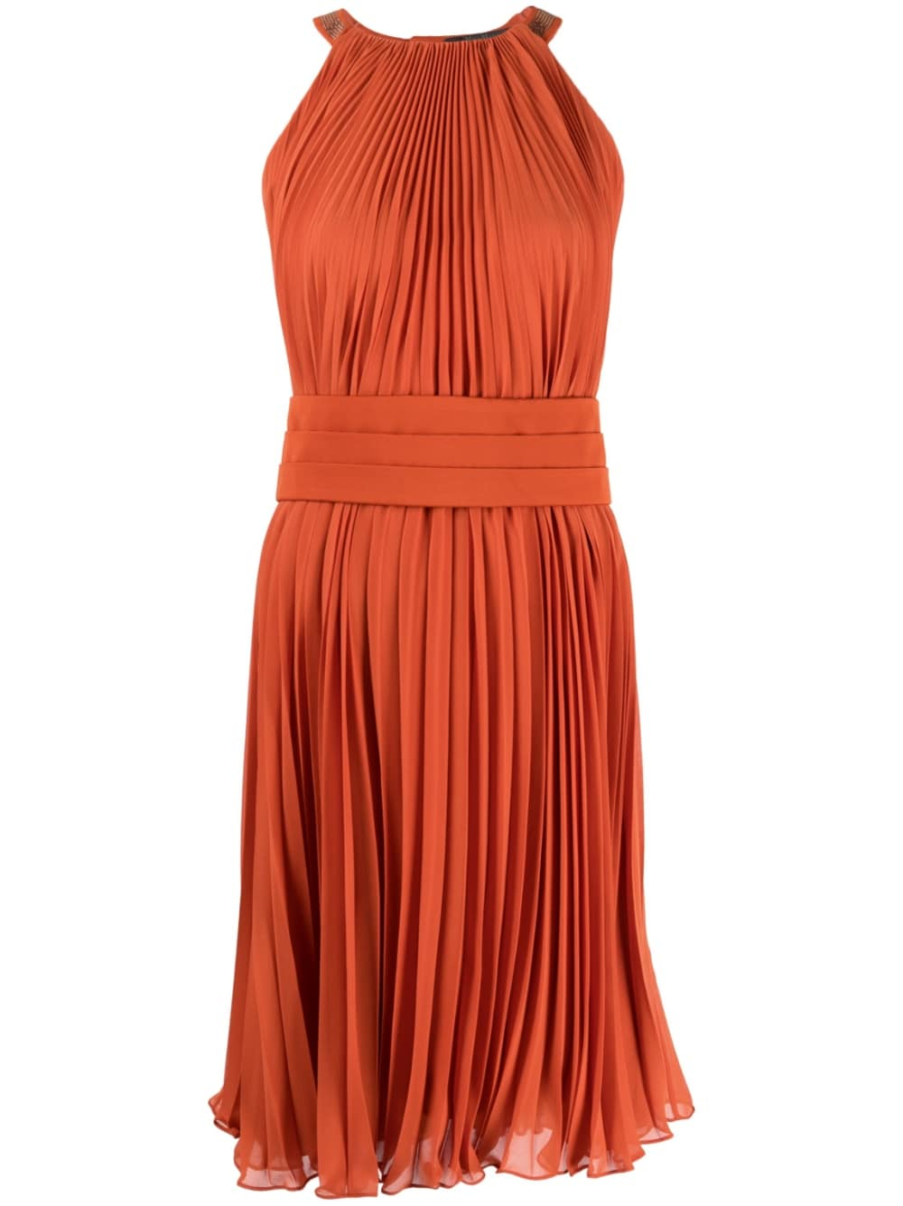 [MAX MARA PIANOFORTE] Sleeveless dress SS23 2312210437600GOLENA058