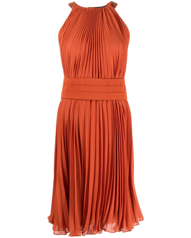 [MAX MARA PIANOFORTE] Sleeveless dress SS23 2312210437600GOLENA058