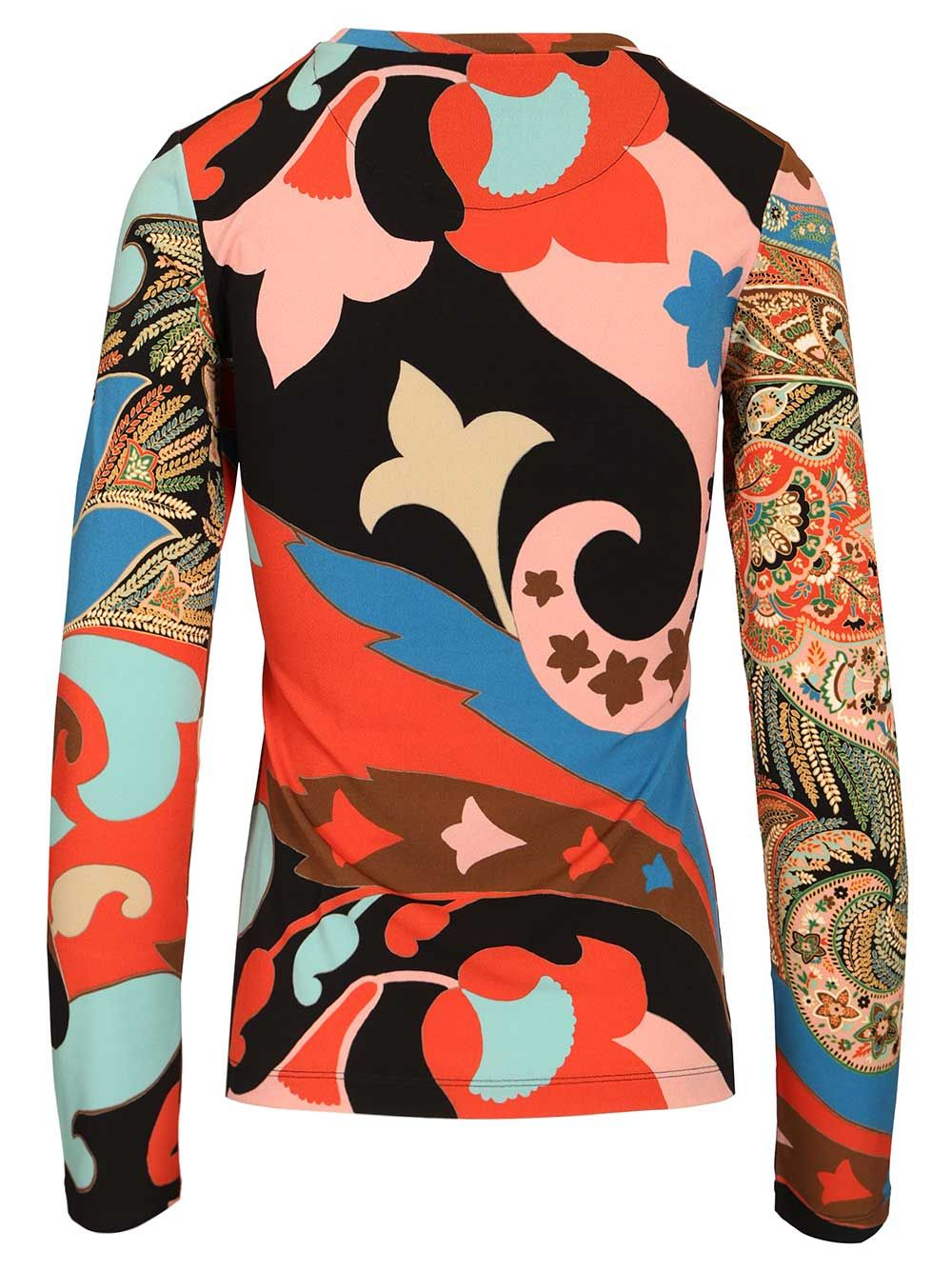 [Etro] T-shirts Long Sleeve SS26 WRJB0011AKI45X0861