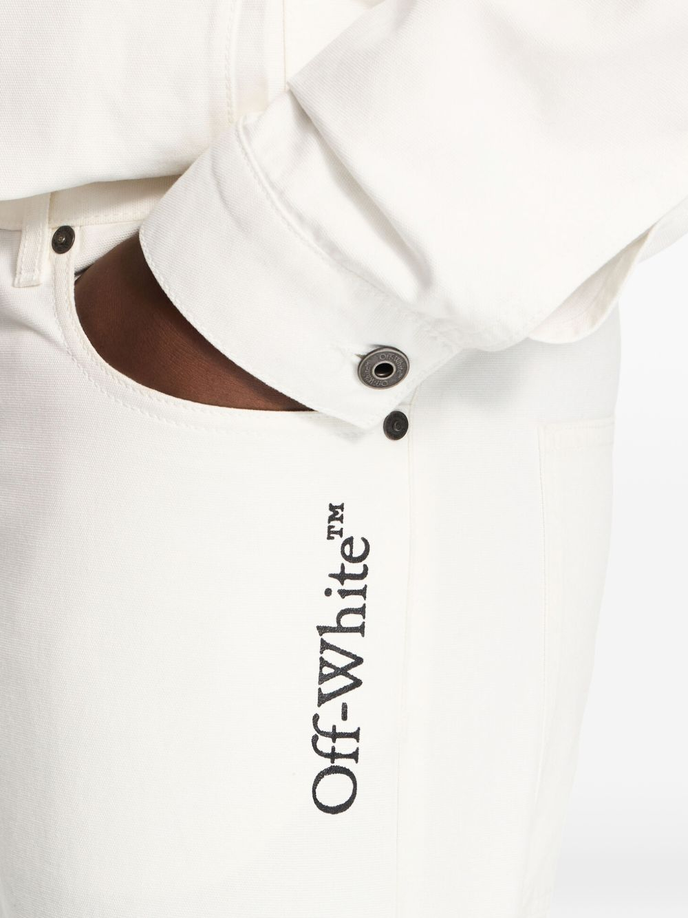 [Off White] Jeans SS26 44XCE04JS26F001100WHITE