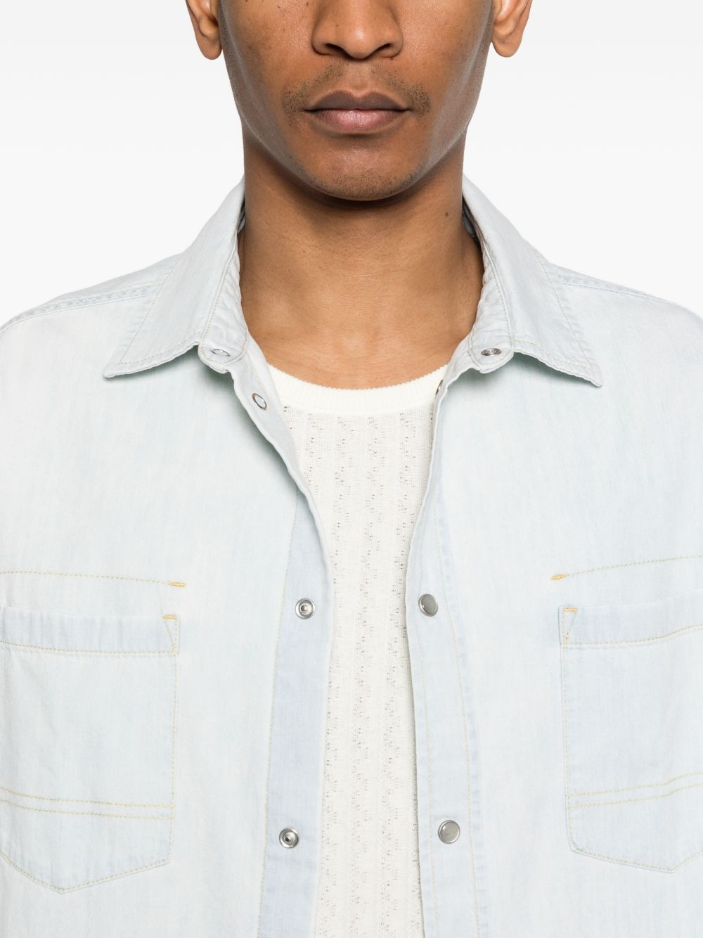 [Golden Goose] Shirts Long Sleeve SS26 GMP02519P00235950491