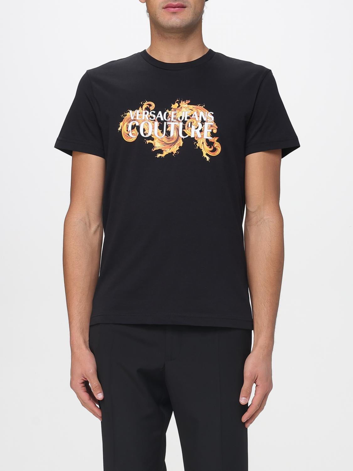 [VERSACE JEANS COUTURE] T-shirts Short Sleeve SS26 80GAHE02CJ00E G89