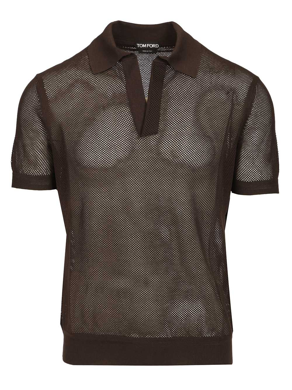 [Tom Ford] T-shirts Short Sleeve SS26 KPS040-YMC046ECC