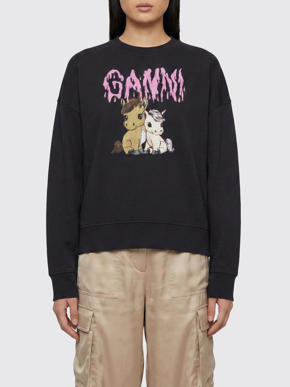 [GANNI] Sweatshirt SS26 A1060018 252
