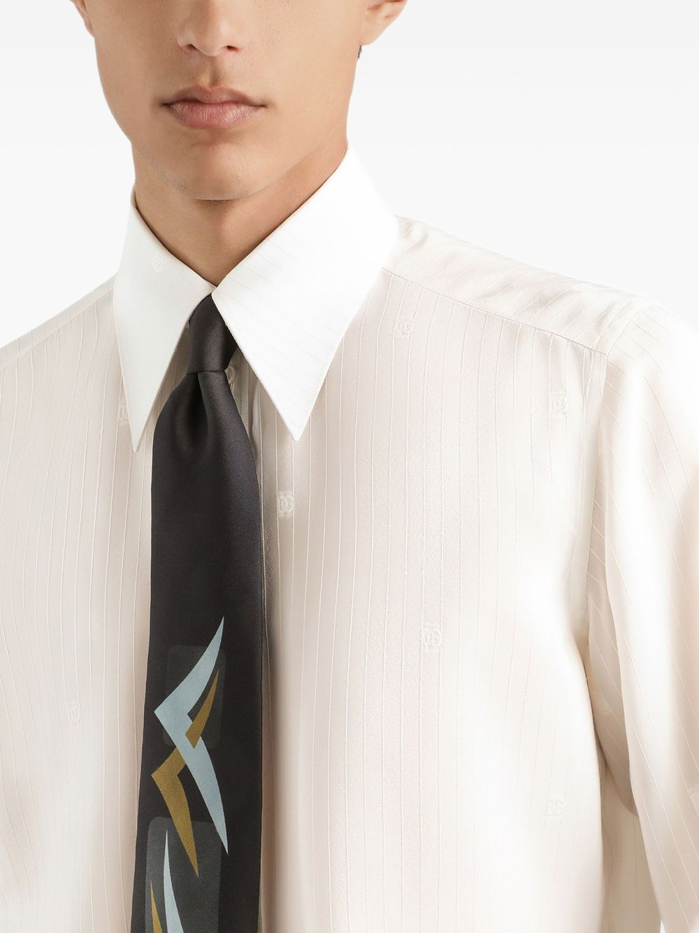[Dolce & Gabbana] Shirts Long Sleeve SS26 G5NP9TFJ1J4W0001