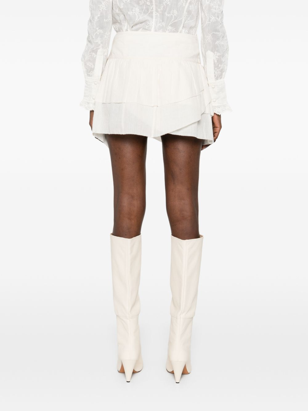 [Marant Etoile] Mini skirt SS26 JU0439FAD1J11E23EC
