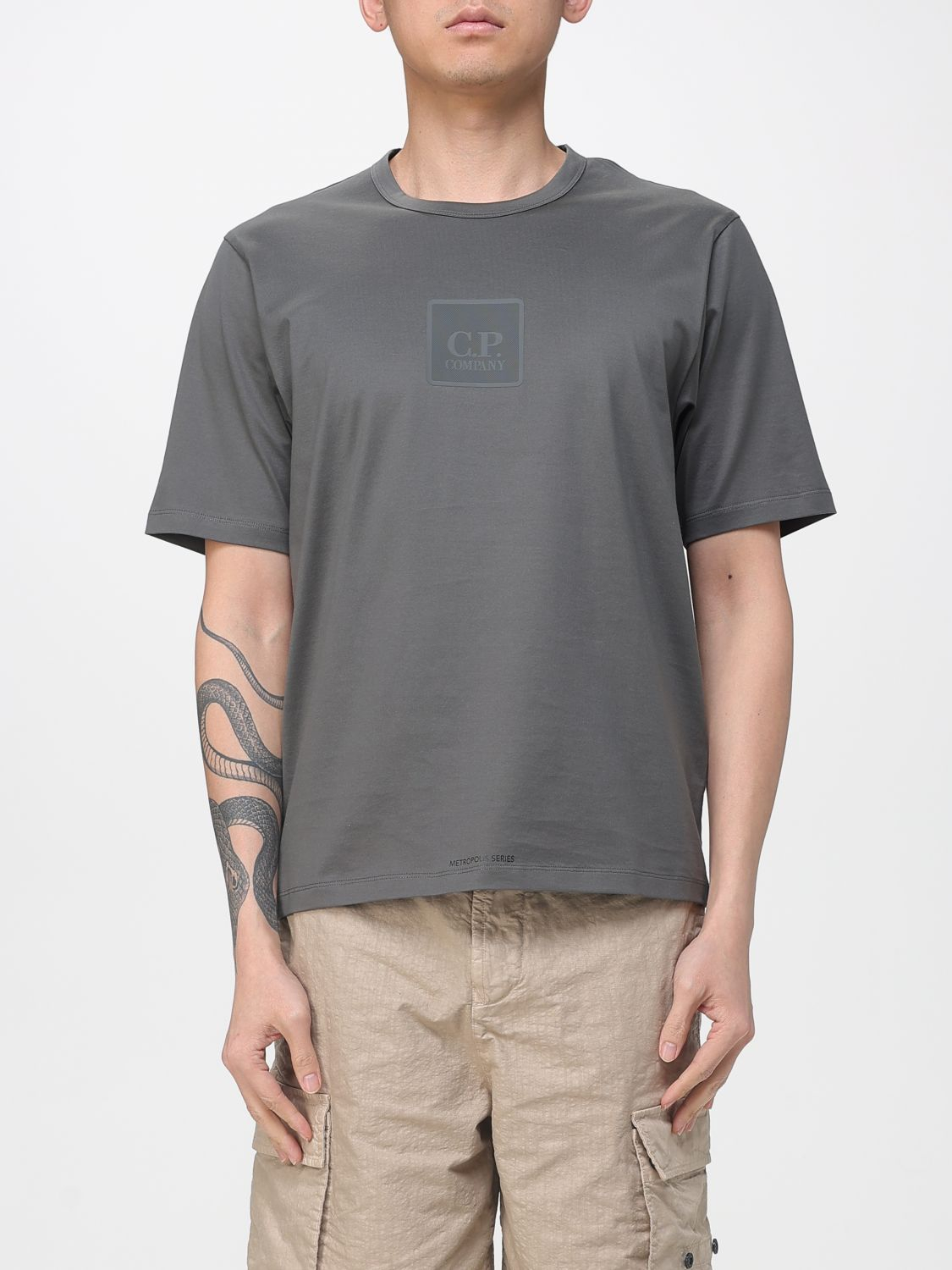 [C.P. Company] T-shirts Short Sleeve SS26 20CLTS017A006370W 921