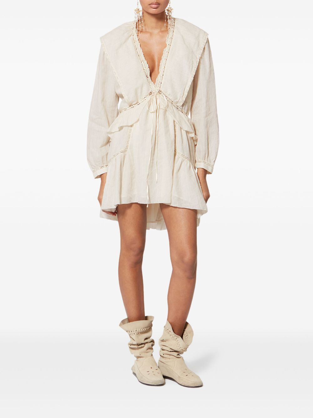 [Marant Etoile] Long sleeve dress SS26 RO0974FAD1J11E23EC