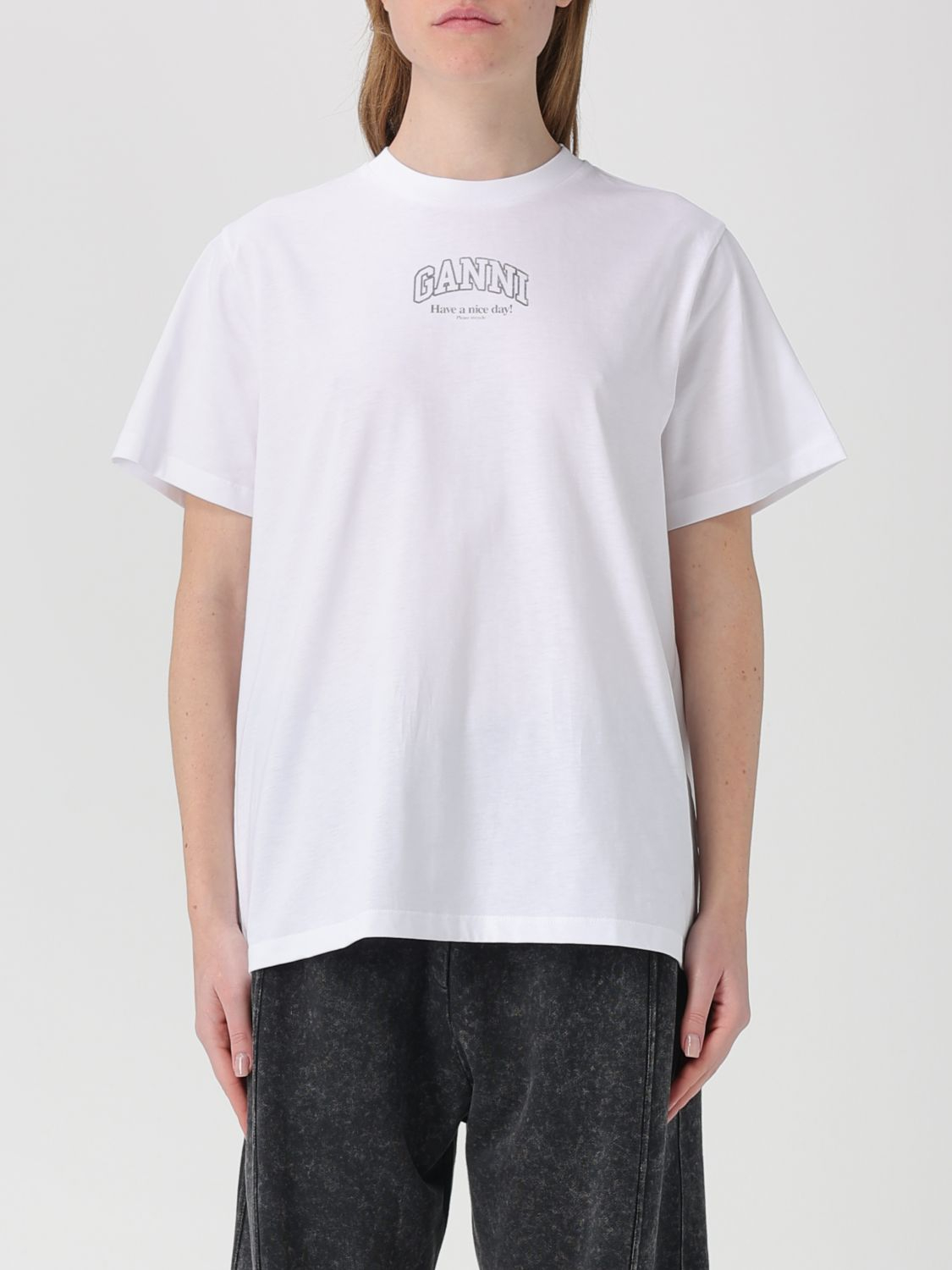 [GANNI] T-shirts Short Sleeve SS26 A1050057 151