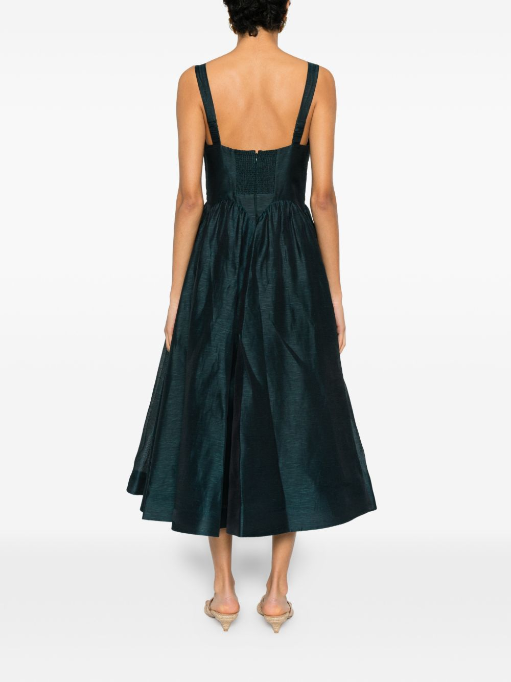 [Zimmermann] Sleeveless dress SS26 6847DC261TEAL