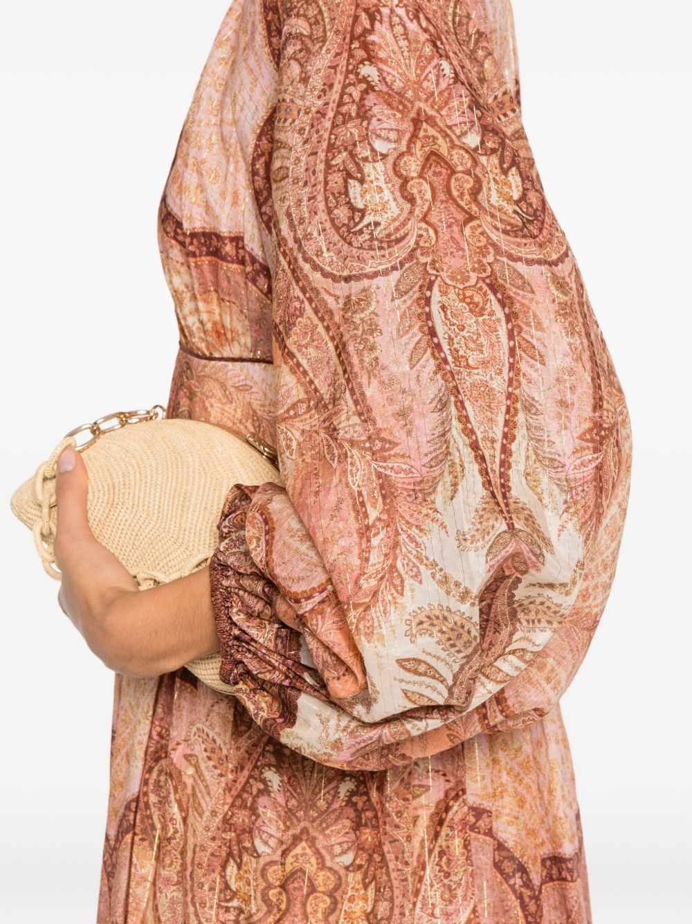 [Zimmermann] Long sleeve dress SS26 5947DRS262TBML