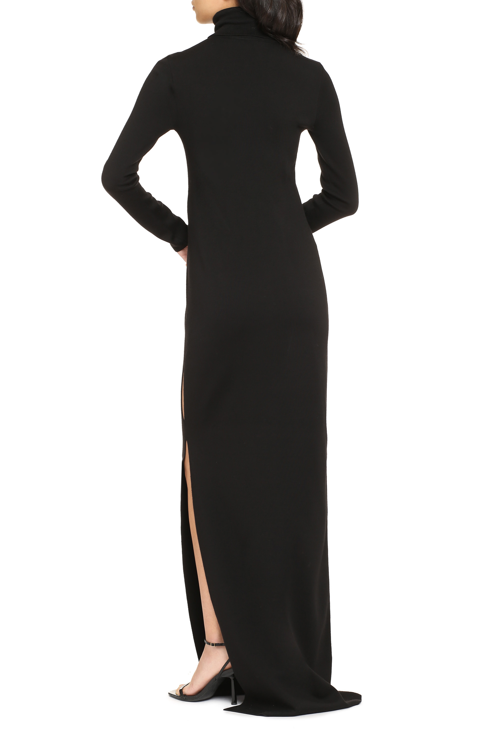 [Saint Laurent] Long sleeve dress FW23 756253YAZA2_1000