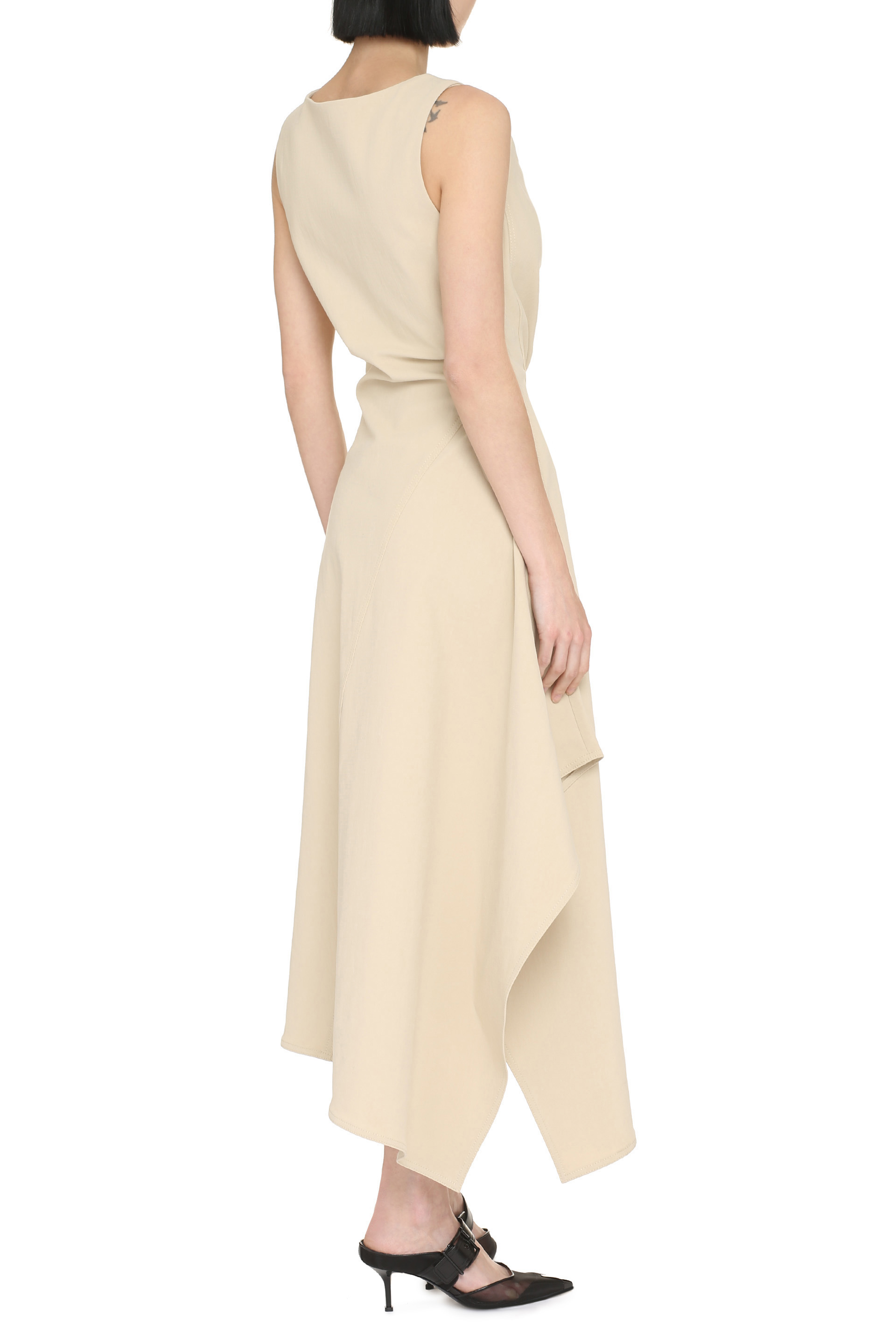[Bottega Veneta] Sleeveless dress SS23 743355V2T30_9016
