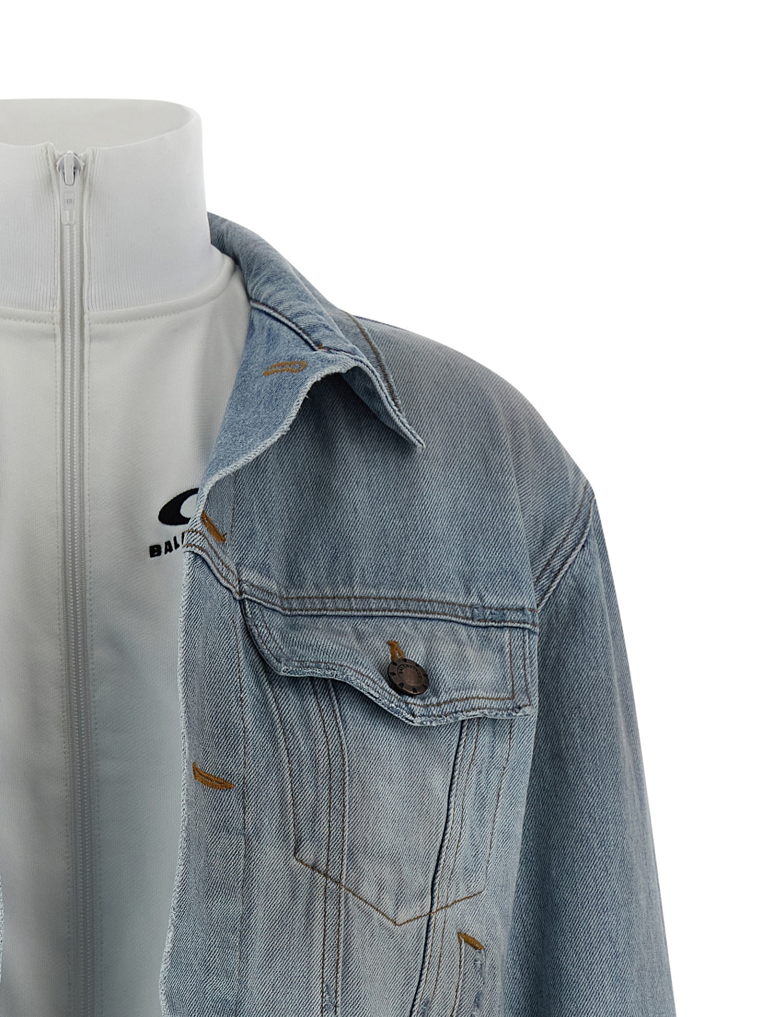 [Balenciaga] Denim Jacket FW25 849904TTW744200