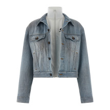 [Balenciaga] Denim Jacket FW25 849904TTW744200