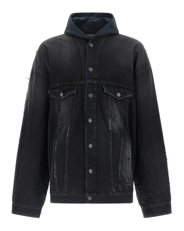 [Balenciaga] Denim jacket FW25 850703TTW671037