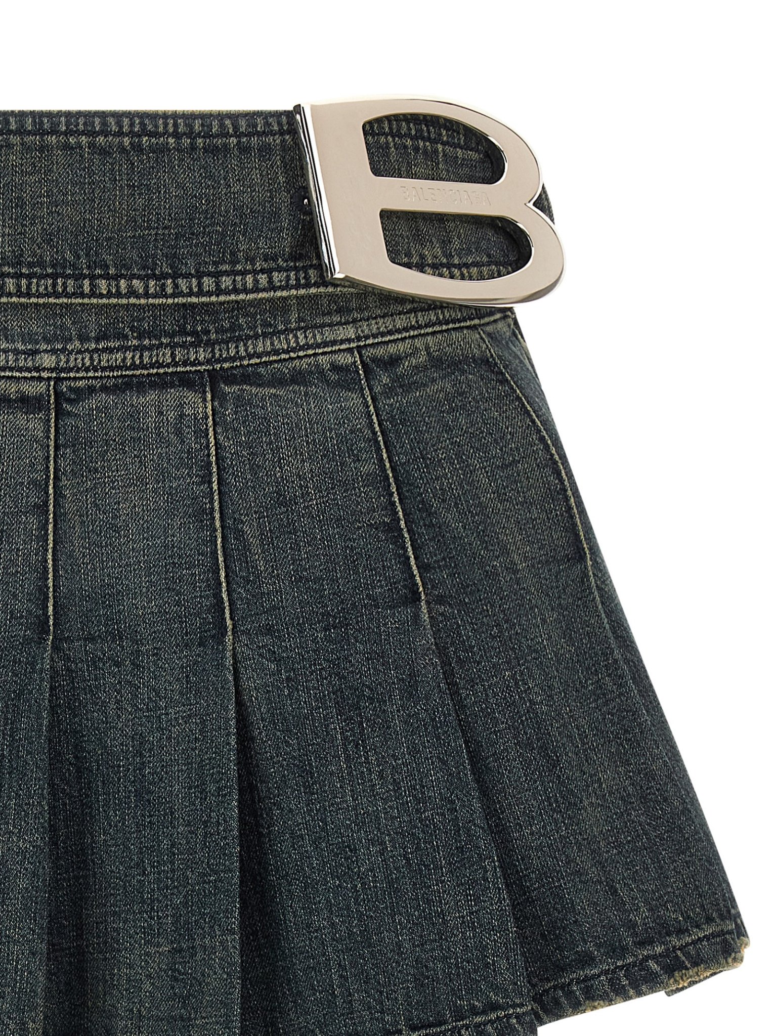 [Balenciaga] Mini skirt FW25 852329TTW763394