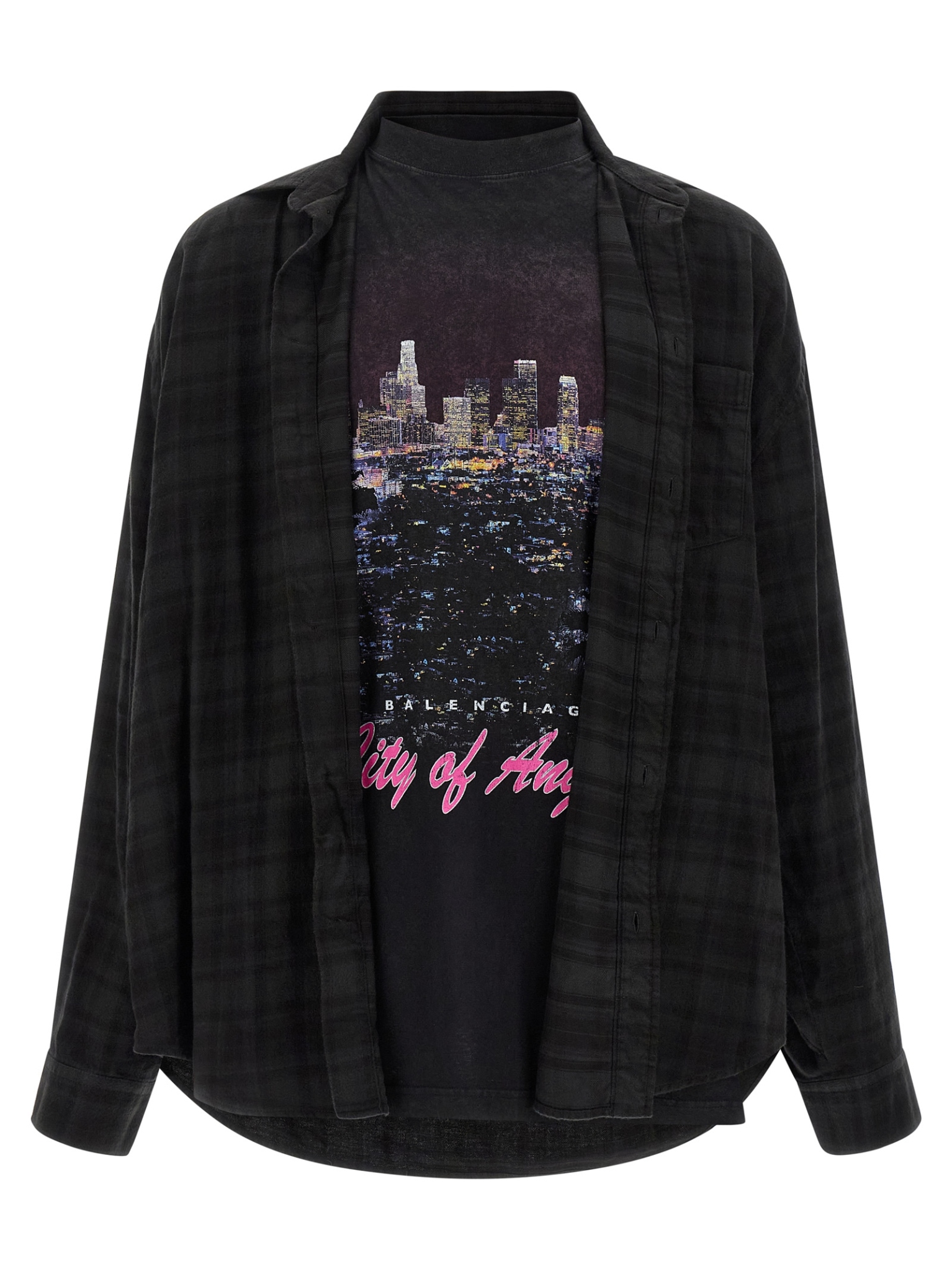 [Balenciaga] Shirts Long Sleeve FW25 839196TSM301852