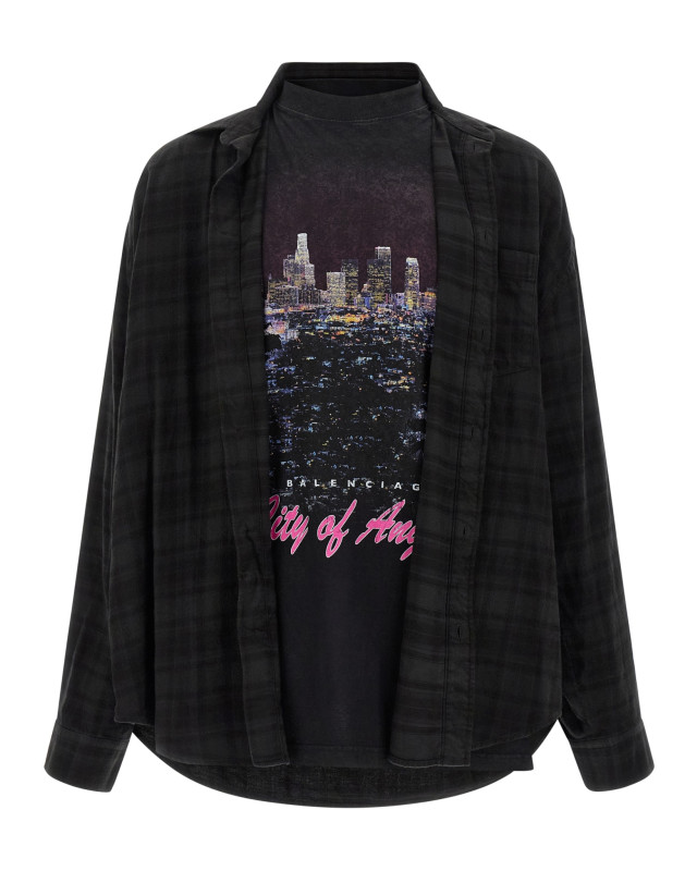 [Balenciaga] Shirts Long Sleeve FW25 839196TSM301852