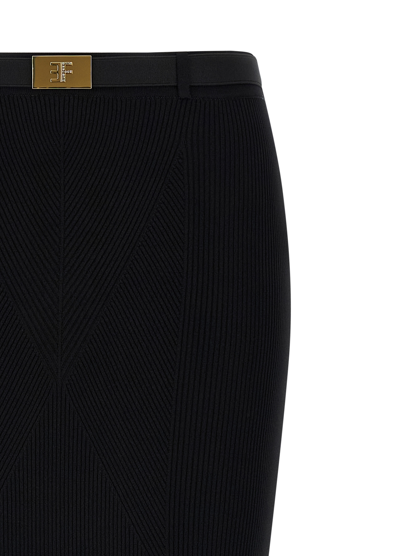 [ELISABETTA FRANCHI] Midi skirt FW25 GK17B56E2110