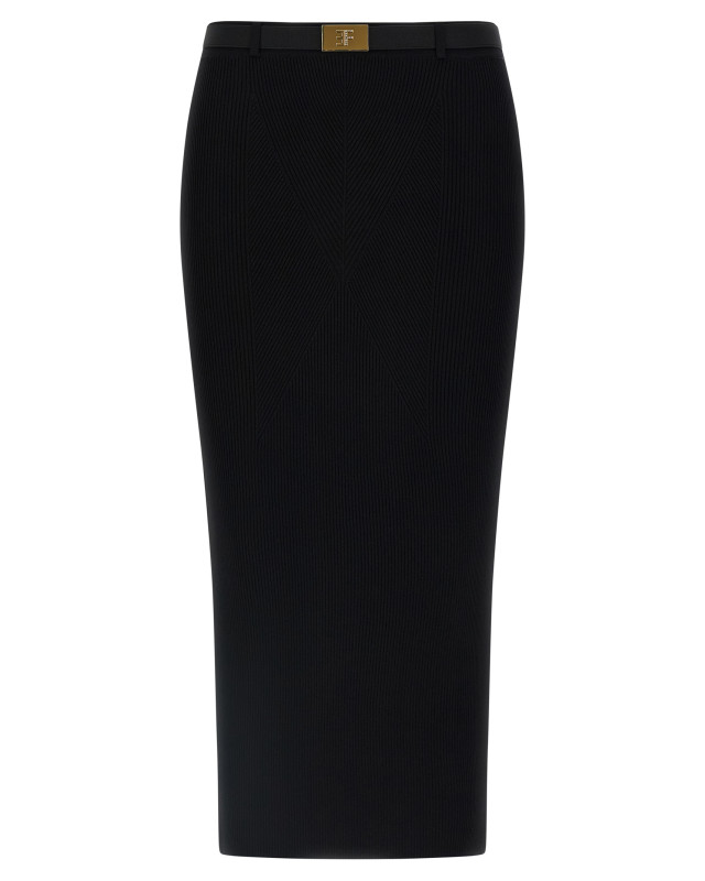 [ELISABETTA FRANCHI] Midi skirt FW25 GK17B56E2110