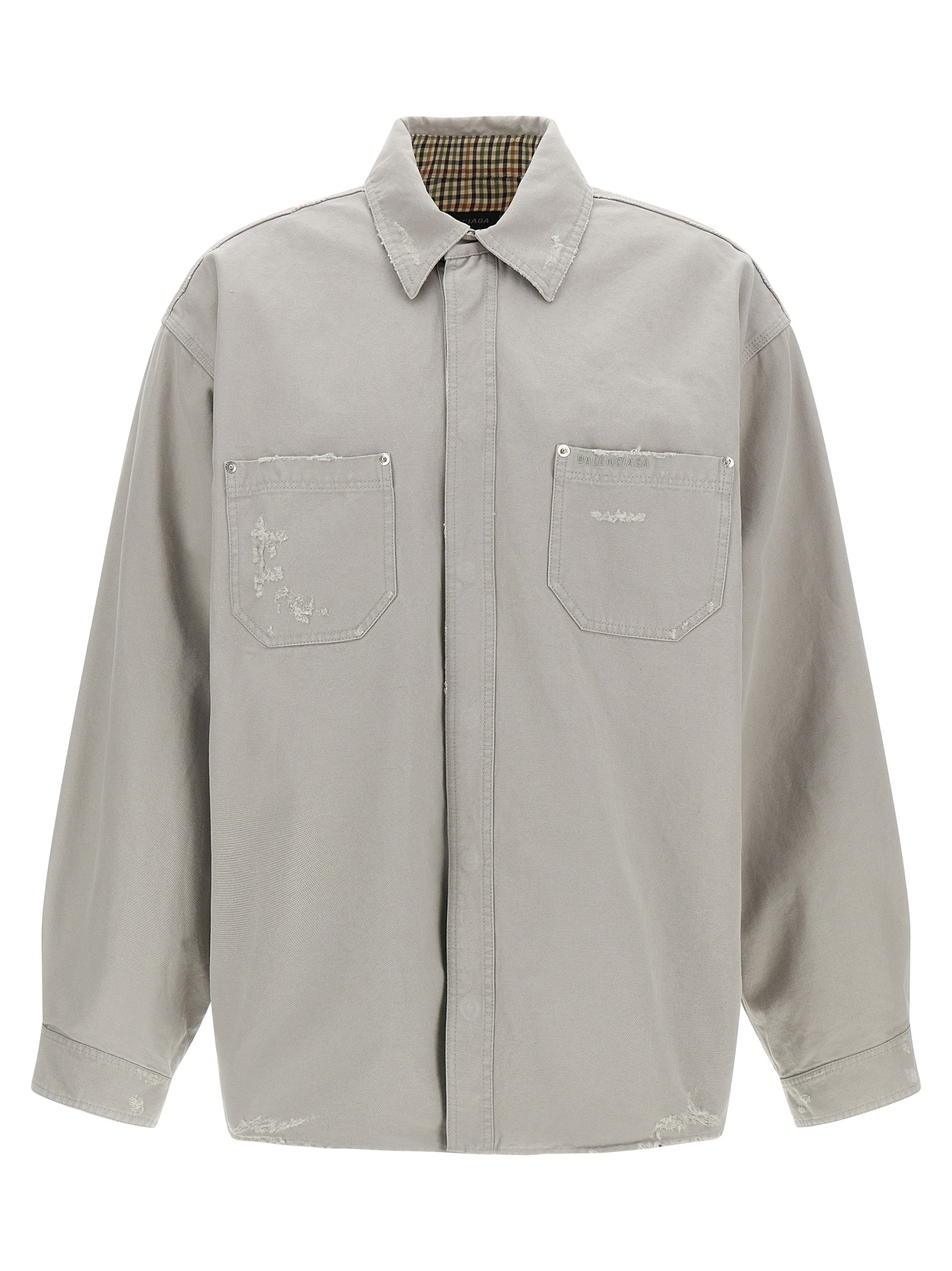[Balenciaga] Shirts Long Sleeve FW25 839085TRP151400