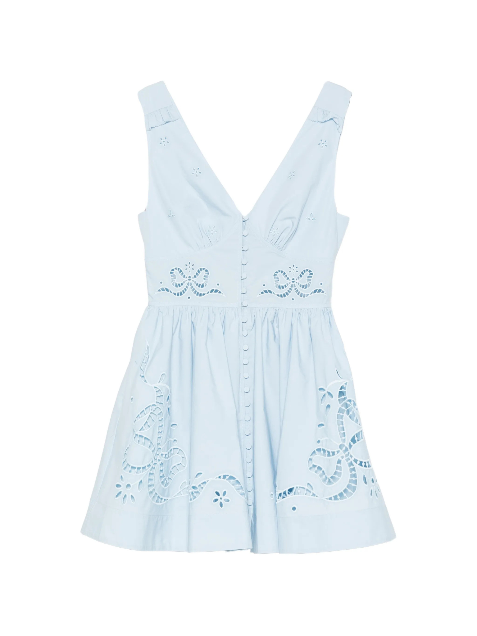 [SELF PORTRAIT] Sleeveless dress FW26 PF26018SBLBLUE