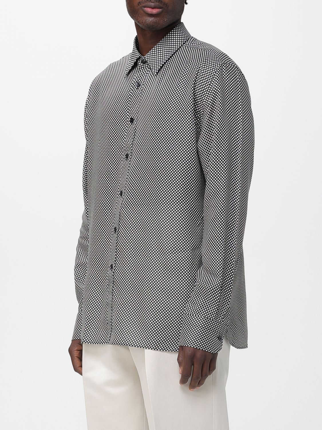 [Tom Ford] Shirts Long Sleeve FW25 HRN001FMT060 ZBLEC
