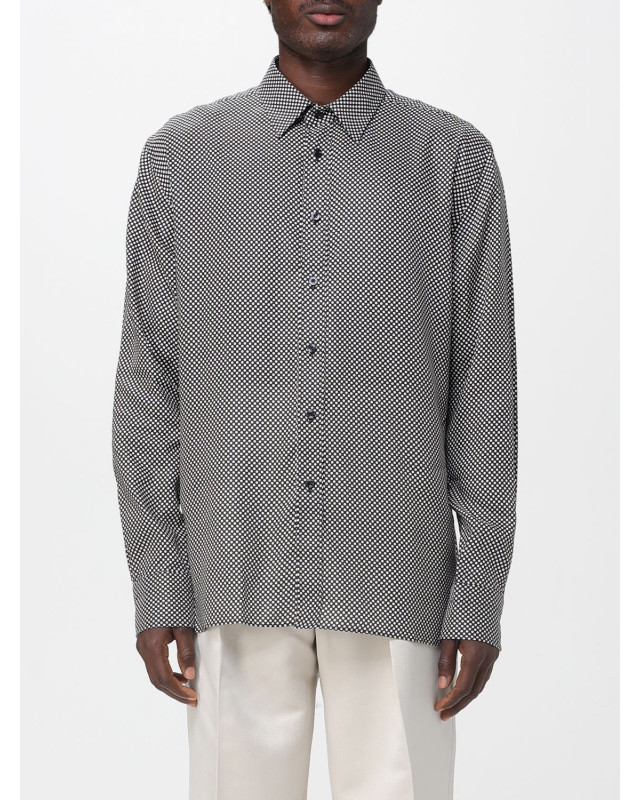 [Tom Ford] Shirts Long Sleeve FW25 HRN001FMT060 ZBLEC