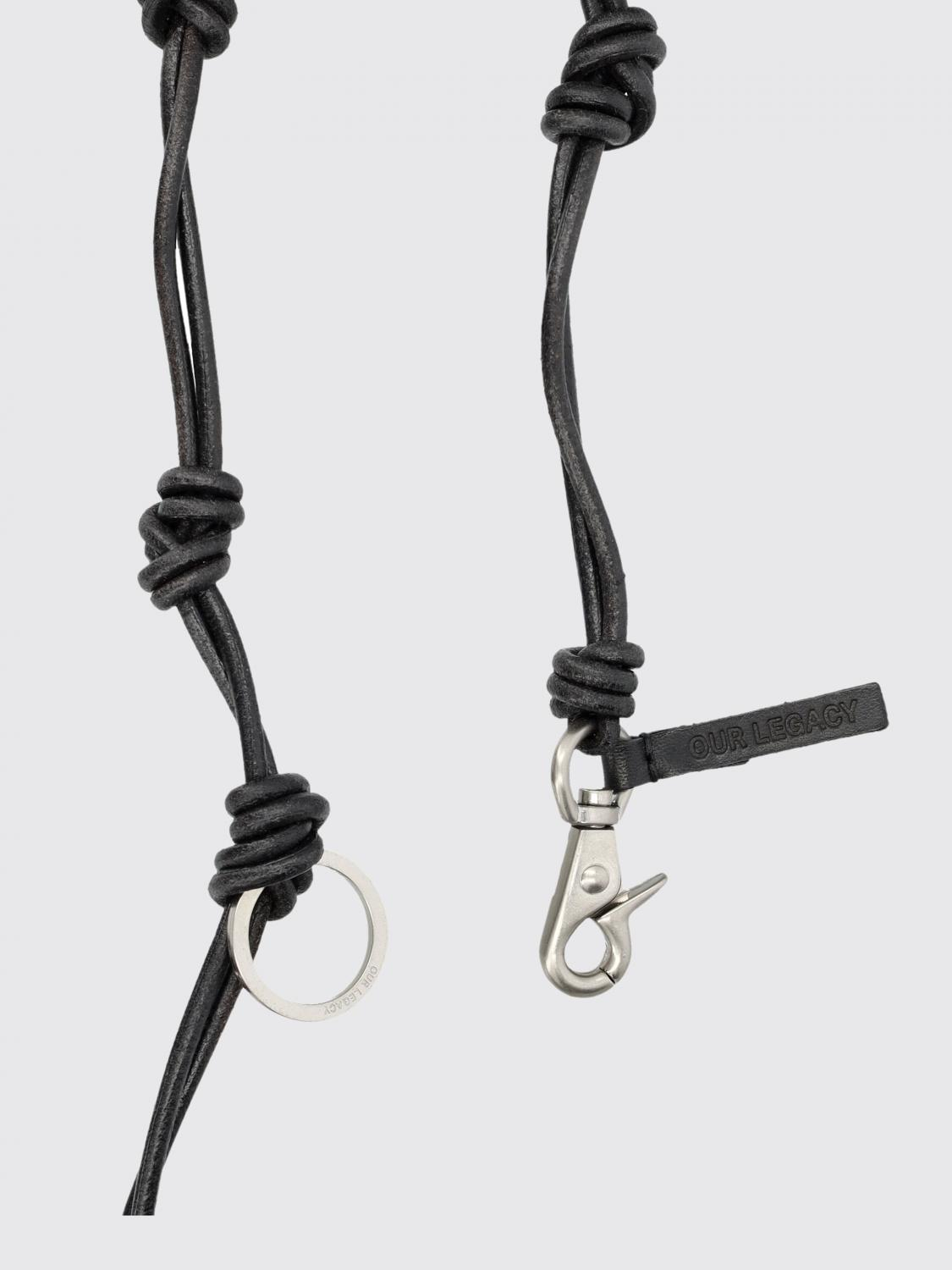 [Our Legacy] Keyring SS26 A4258UB BLACK