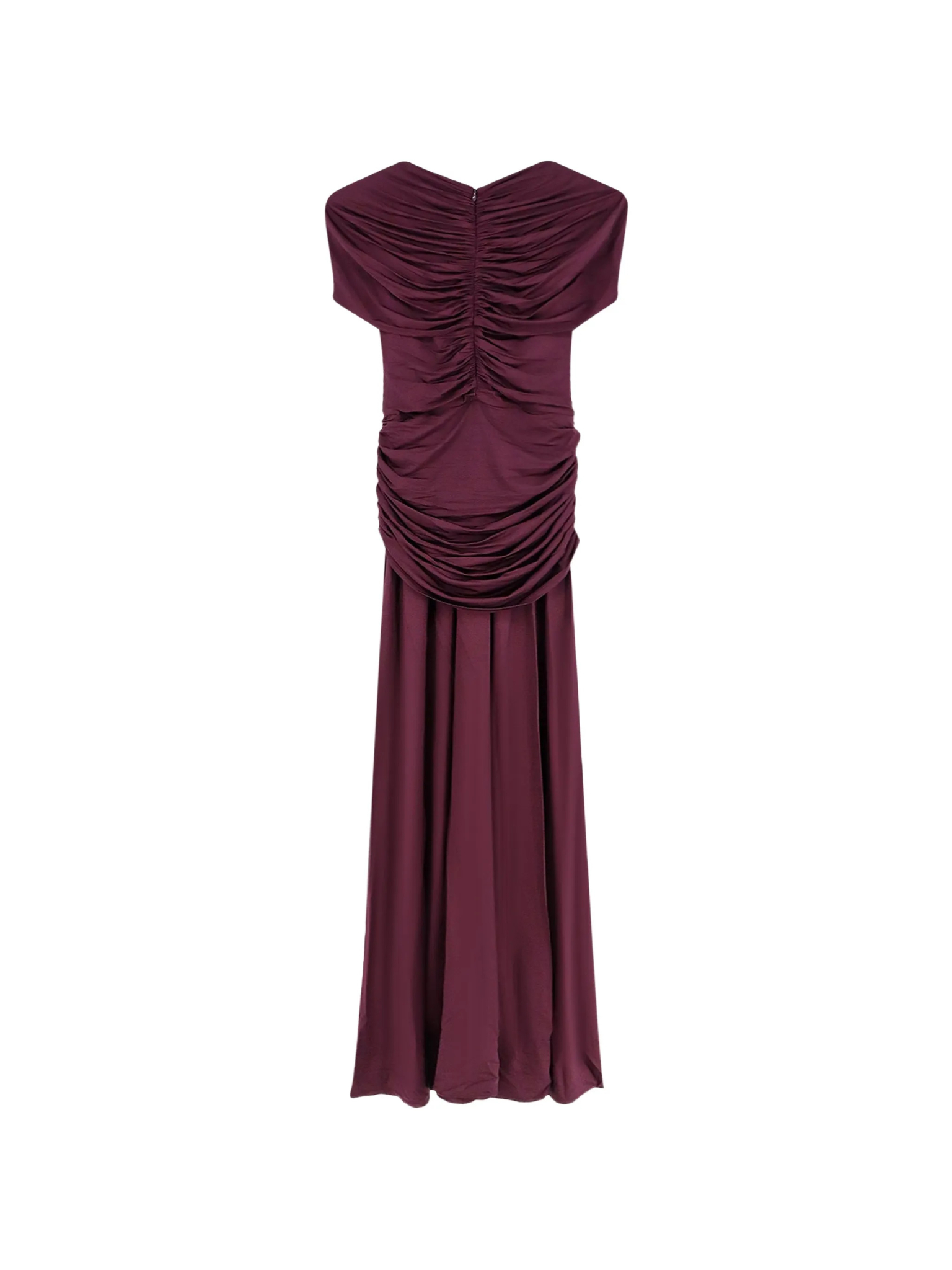 [SELF PORTRAIT] Sleeveless dress FW26 PF26098MBUBURGUNDY