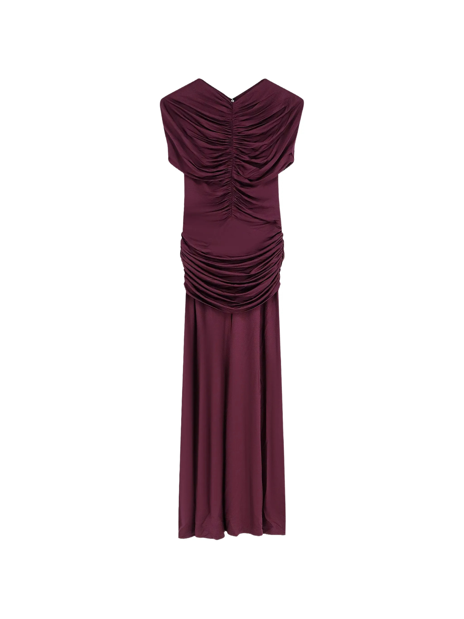 [SELF PORTRAIT] Sleeveless dress FW26 PF26098MBUBURGUNDY