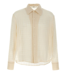 [Sefr] Shirts Long Sleeve FW25 MSS25IGNACIOCLOUDWHITECHECK