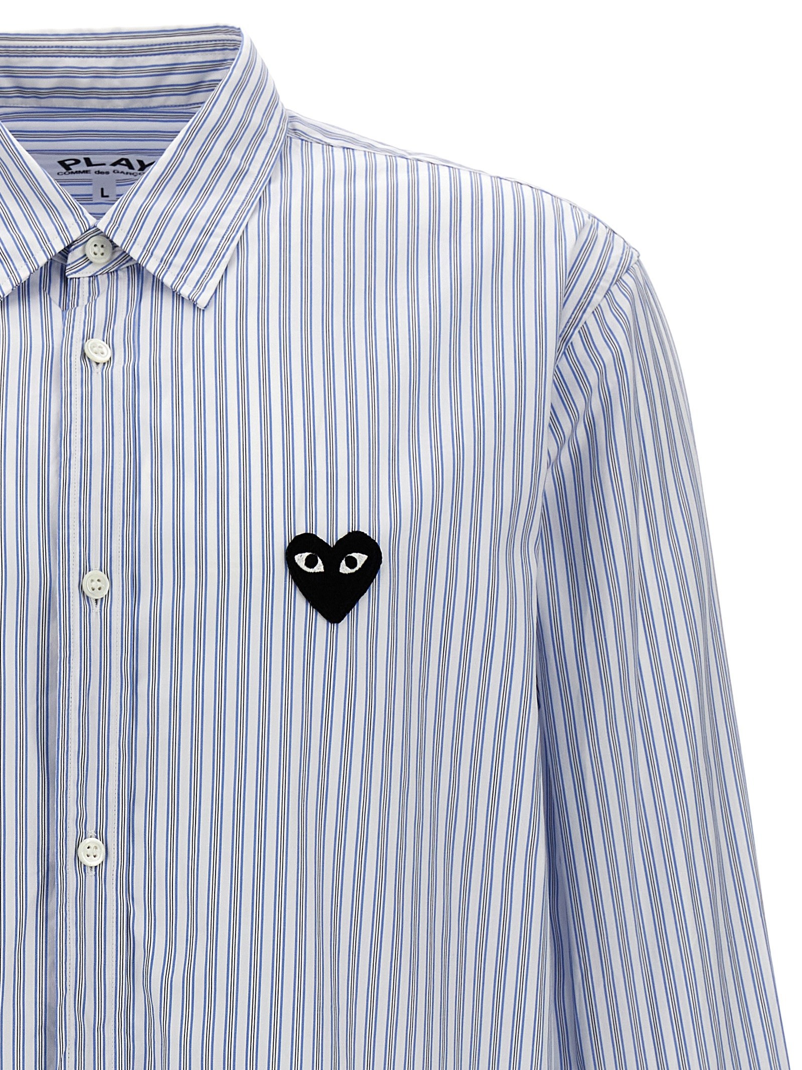 [COMME DES GARCONS PLAY] Shirts Long Sleeve FW25 AXB0201