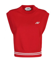 [AUTRY] Knitwear FW23 VESW426RRED