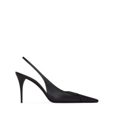 [Saint Laurent] Slingback FW26 806685AAEHI1000 BLACK