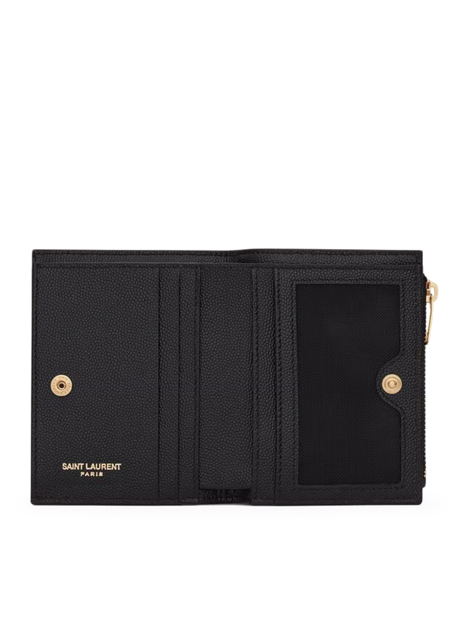 [Saint Laurent] Wallet FW26 575879BOW011000 BLACK