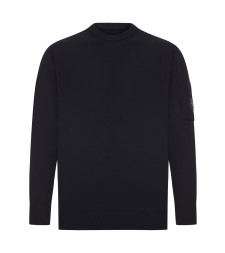 [C.P.COMPANY] Knitwear FW26 21CMKN069A005528A999 BLACK