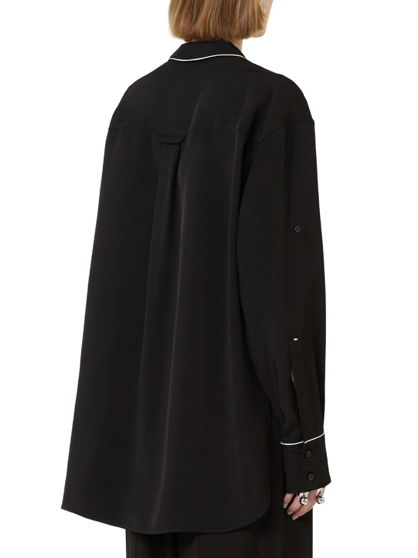 [SPORTMAX] Shirts Long Sleeve SS26 2612191022600003 BLACK