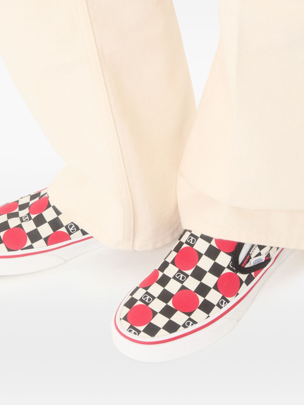 [Valentino Garavani X Vans] Slip on SS26 WS0NY9WHXBAG