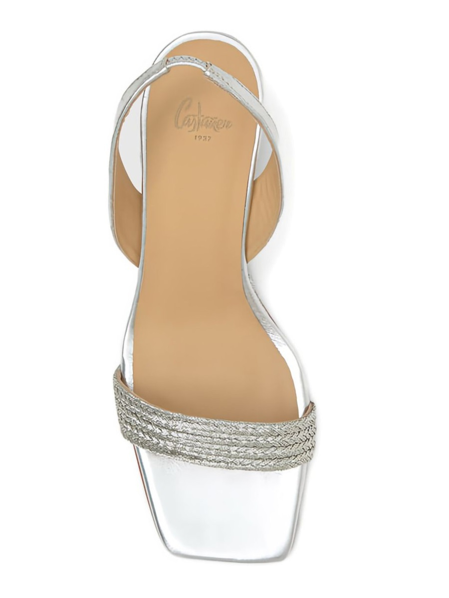 [Castaner] Sandals SS25 023066_PLATINO