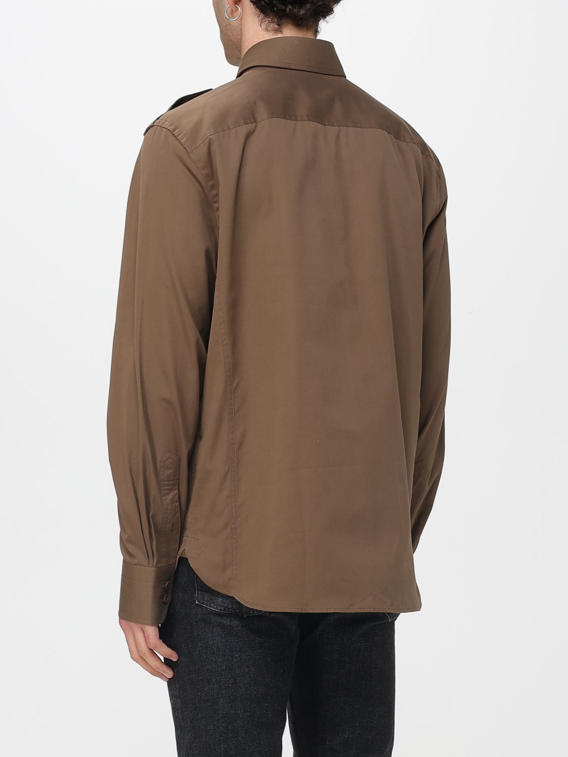 [Tom Ford] Shirts Long Sleeve FW25 HME009FMC238 FG513