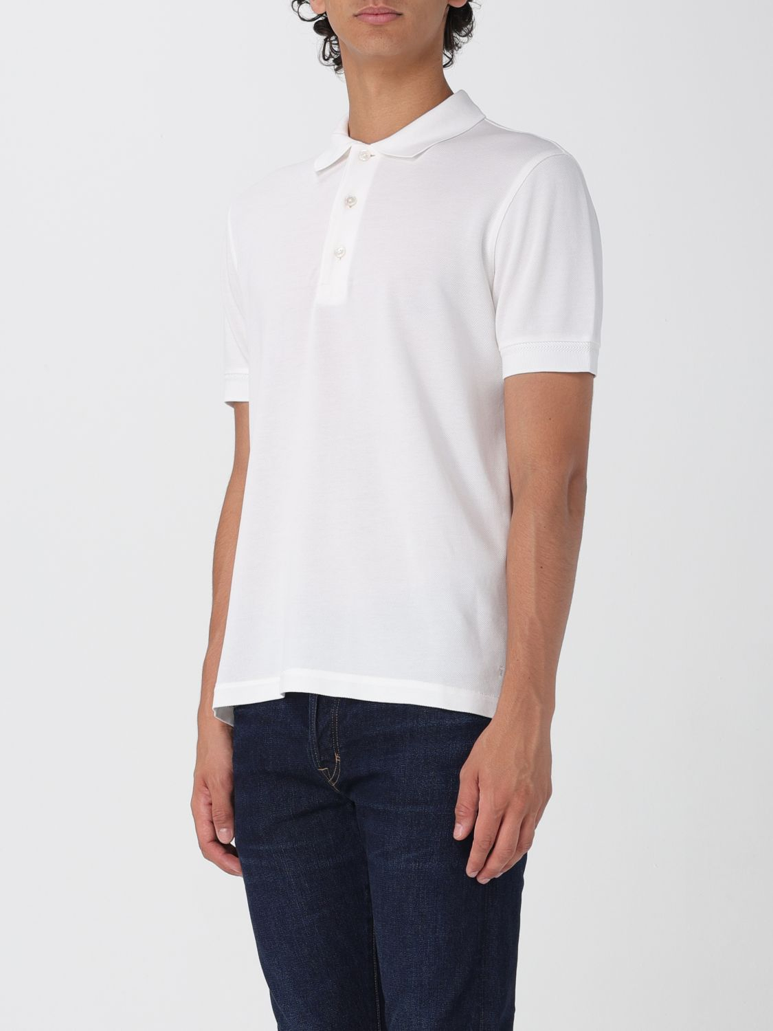 [Tom Ford] T-shirts Short Sleeve FW25 JPS011JMT013 AW002